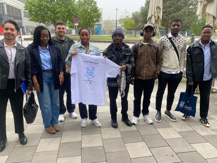 THGA-Studierende beim African Students Day 2026