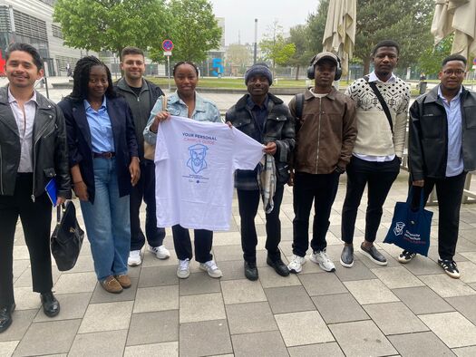 THGA-Studierende beim African Students Day 2026
