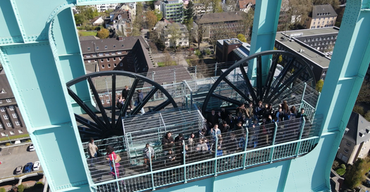 Zu Semesterstart begrüßt die THGA die Studierenden feierlich, die frisch an der Hochschule starten. 
