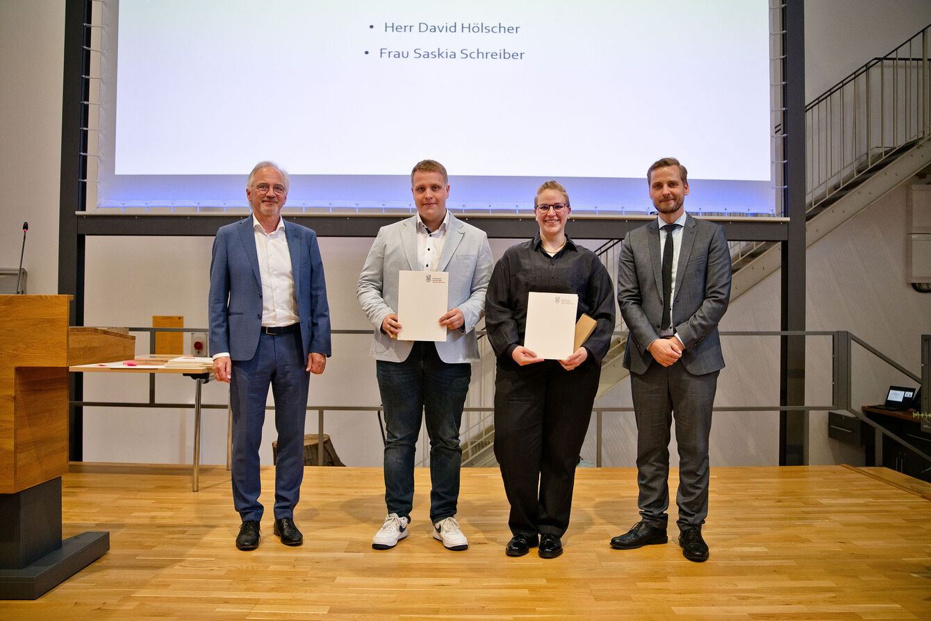 Studium erfolgreich abgeschlossen im Studium der Geotechnik an der THGA. 
