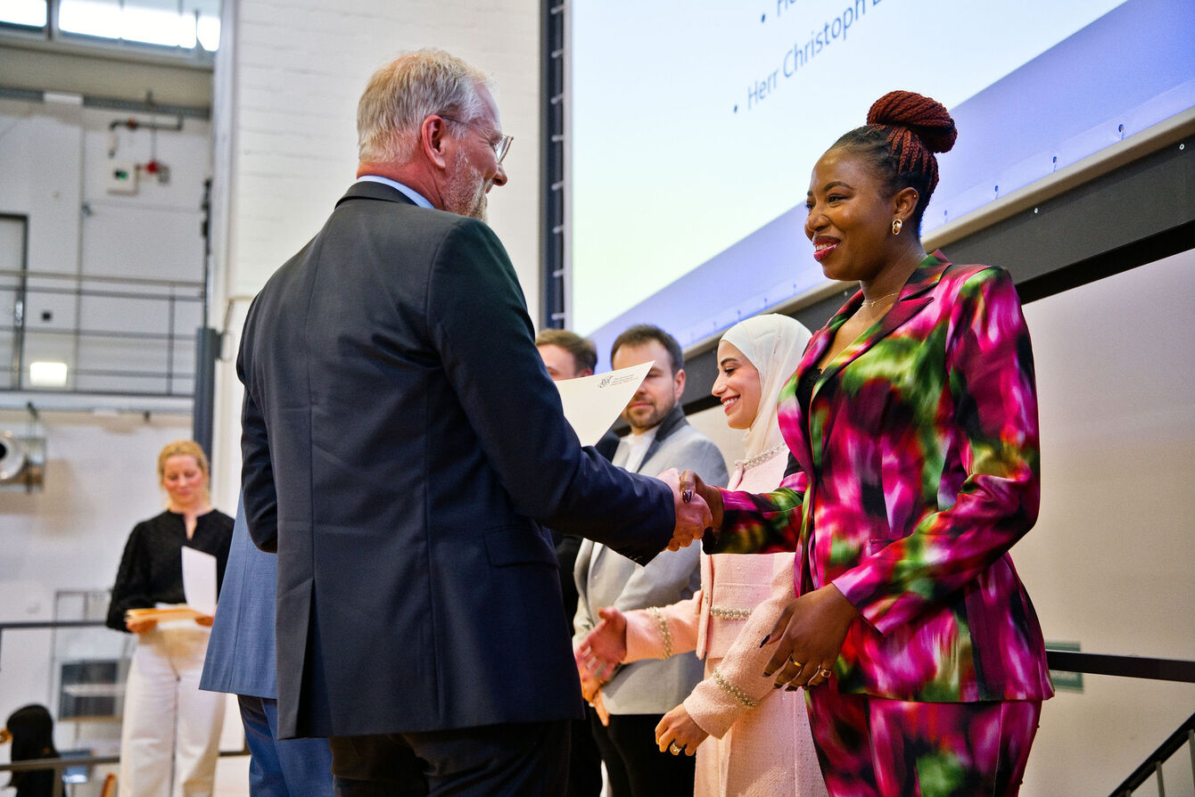 Gratulation an die Absolvierenden im Studiengang Verfahrenstechnik an der THGA. 